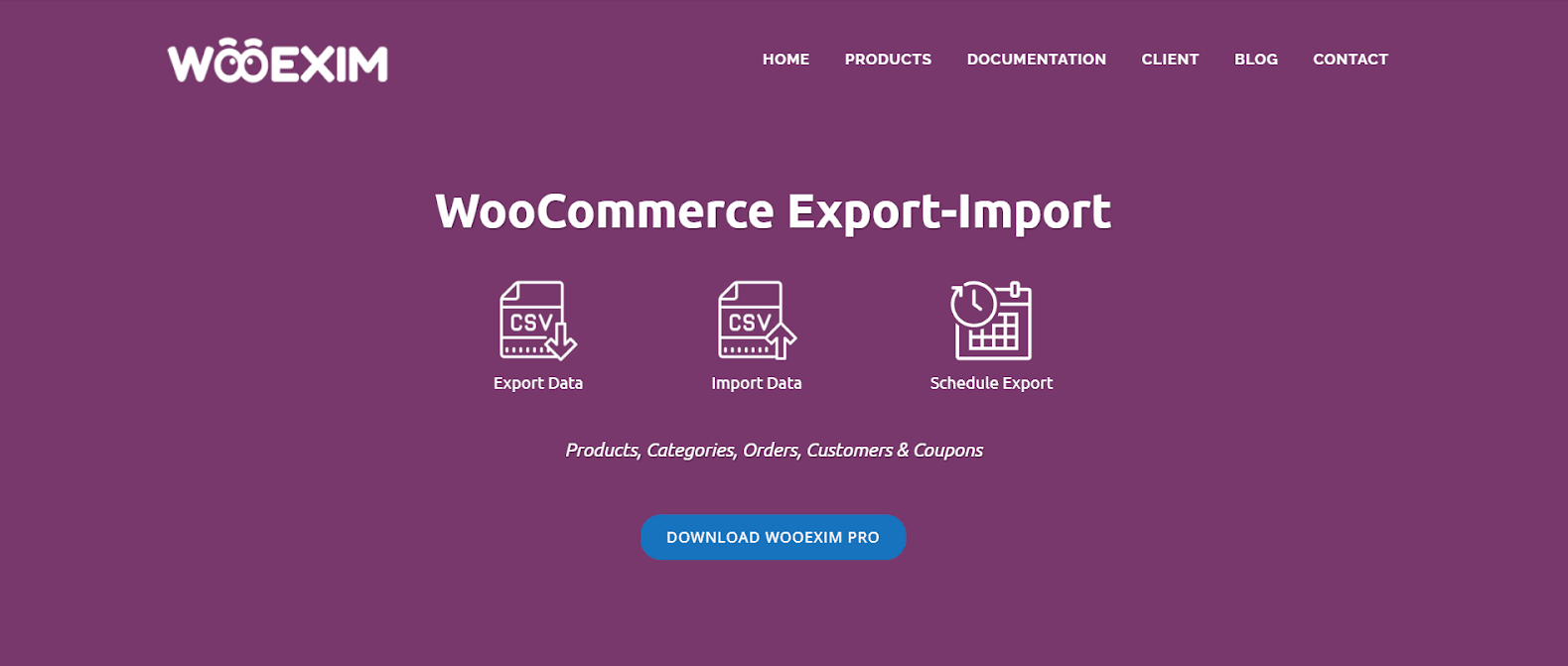 WOOEXIM – WooCommerce Export Import Plugin Pro