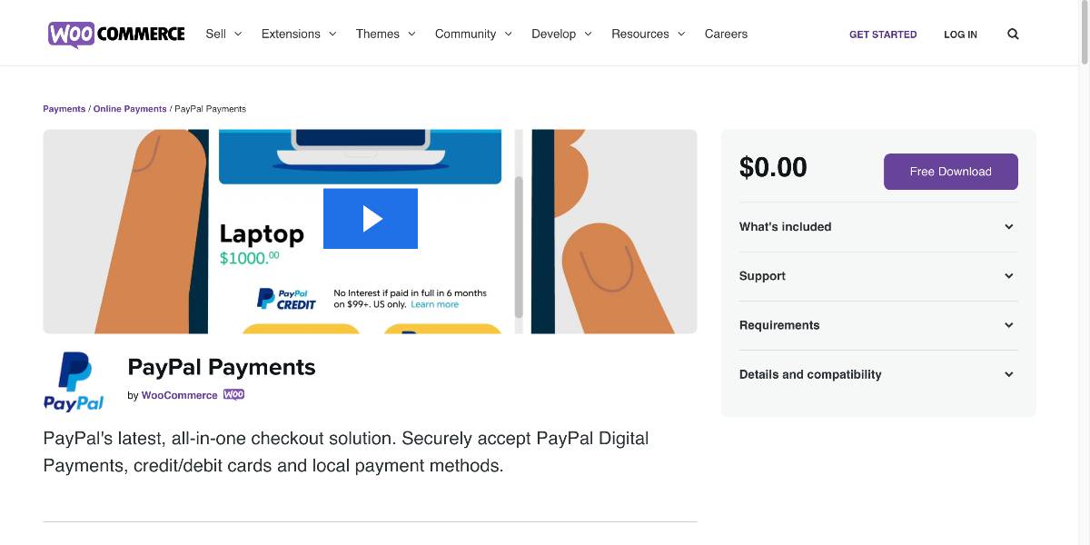 WooCommerce PayPal Pro Hosted Gateway