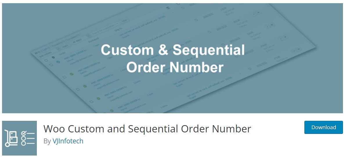 Woo Custom and Sequential Order Number