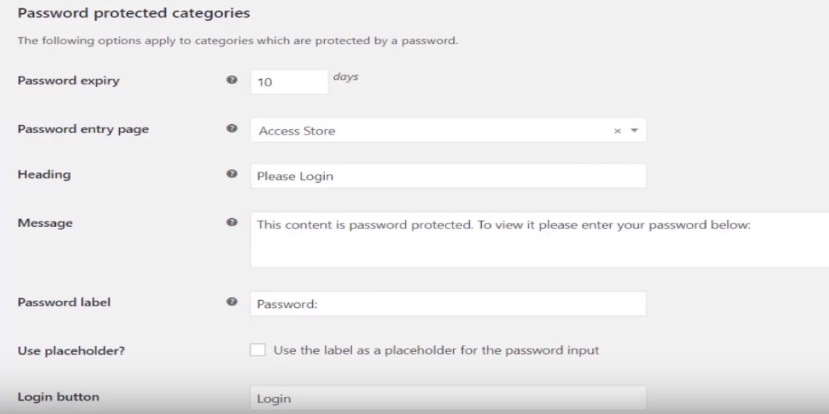 Set up your login form