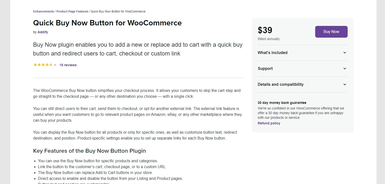 WooCommerce Buy Now Button Plugin - Direct Checkout