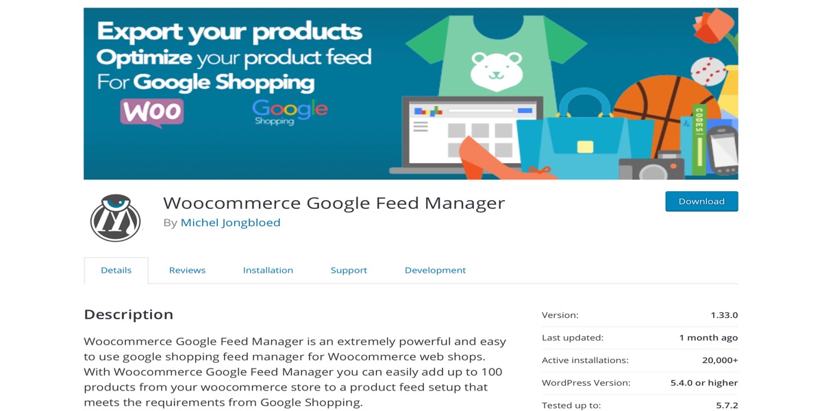 WooCommerce Google Feed Manager