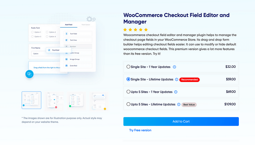 woocomerce checkout field editor and manager