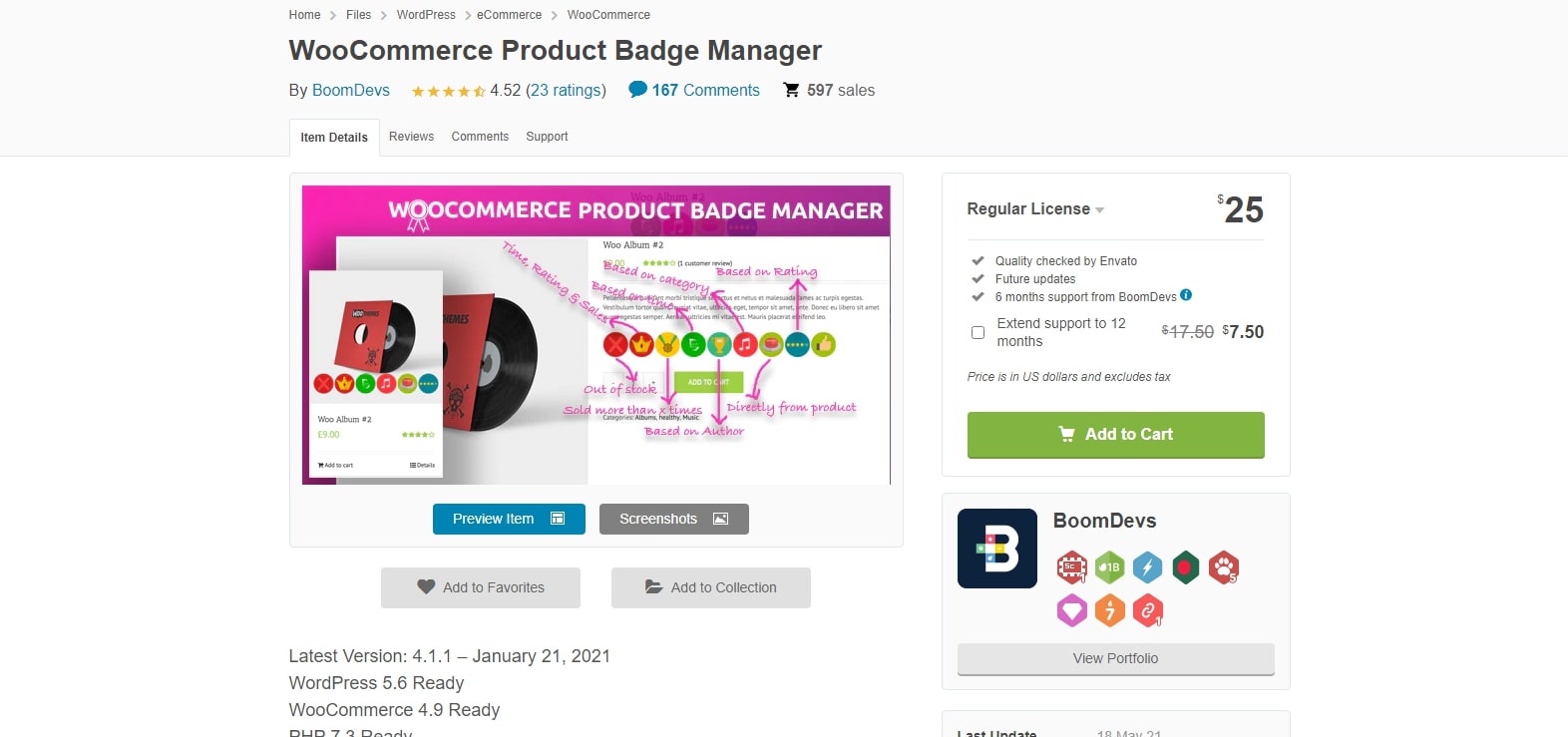 WooCommerce Product Badge Manager