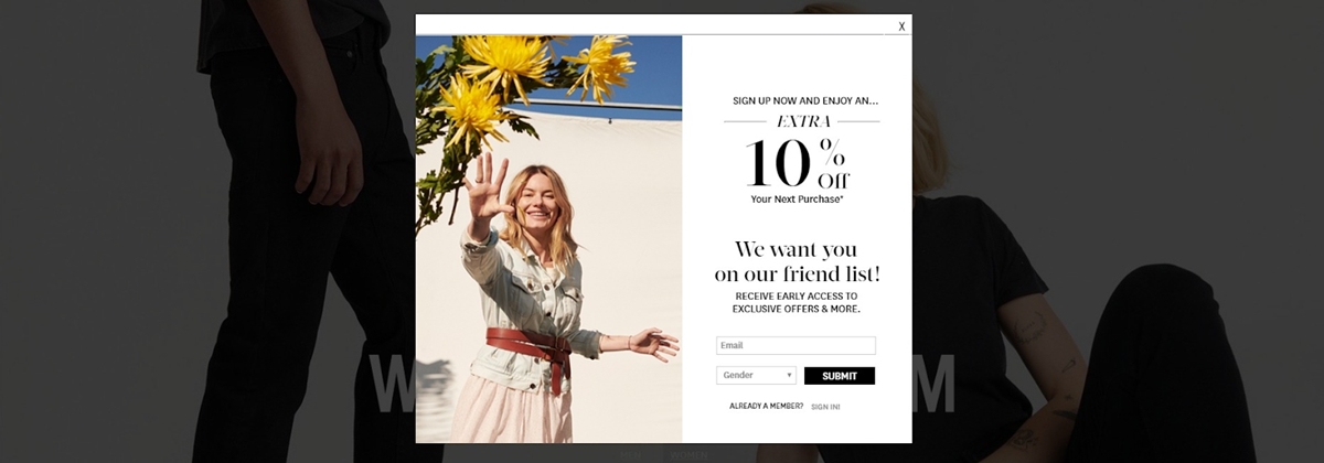 Lucky Brand turns lead into buyers