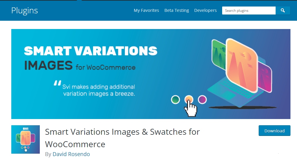 Smart Variations Images & Swatches for WooCommerce screenshot
