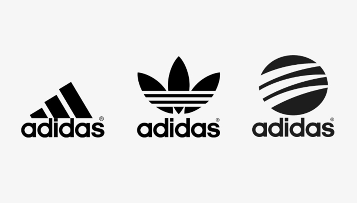 Adidas’ different logos