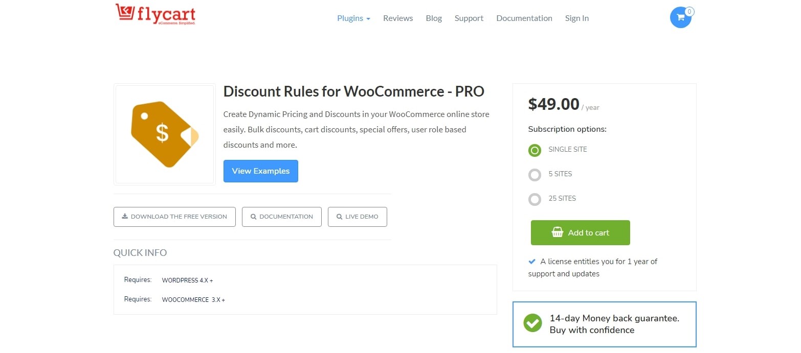 Discount rules for WooCommerce