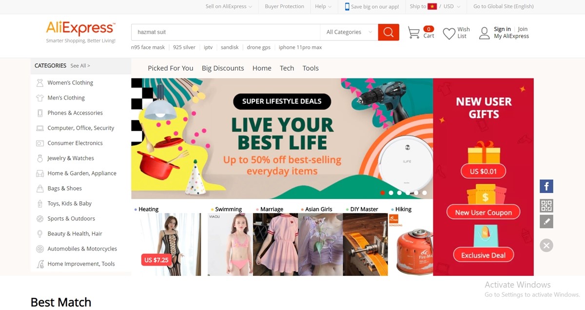 Aliexpress China Wholesale Websites