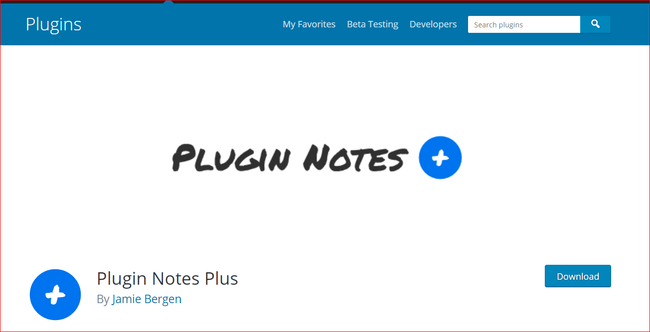 Plugin Notes Plus