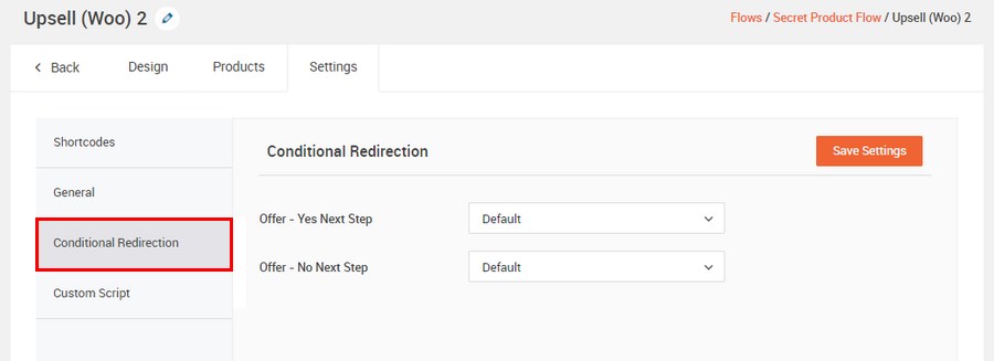 Conditional Redirects