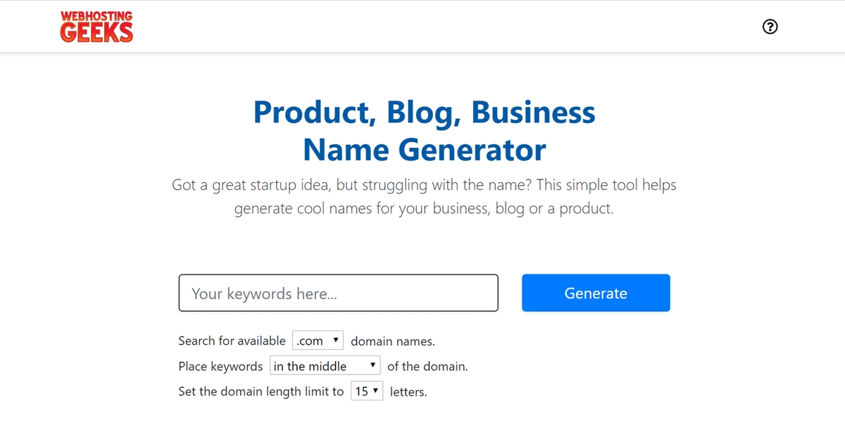 30+ Best FREE Company Name Generator in 2023