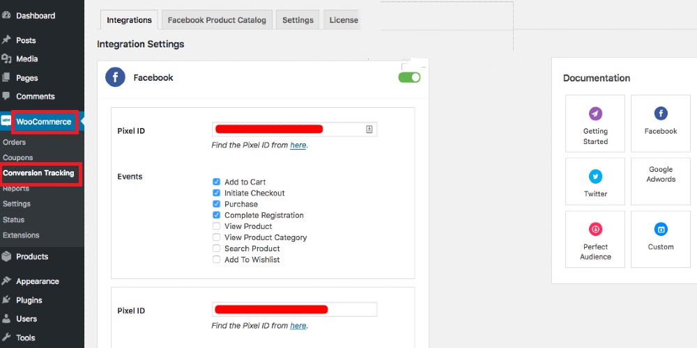 Open conversion tracking