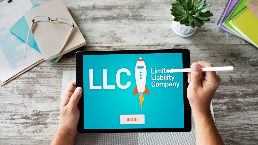 An LLC is a business that is operating as a distinct and separate legal entity from its owners