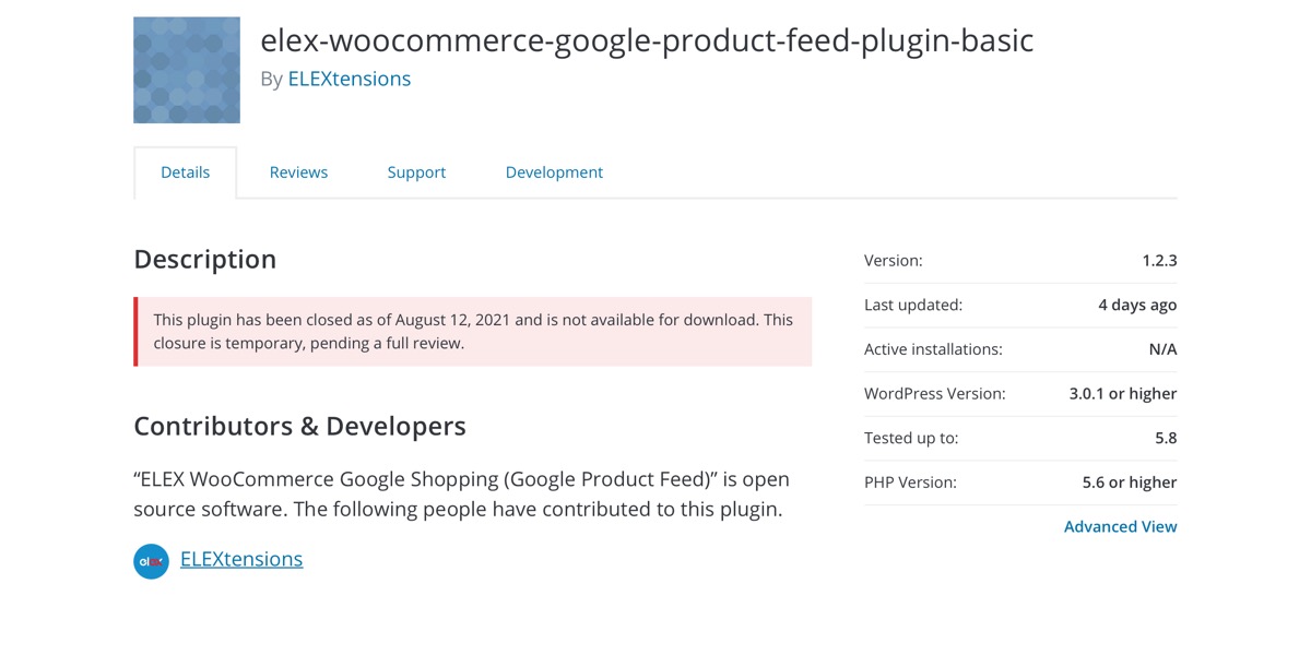 ELEX WooCommerce Google Product Feed
