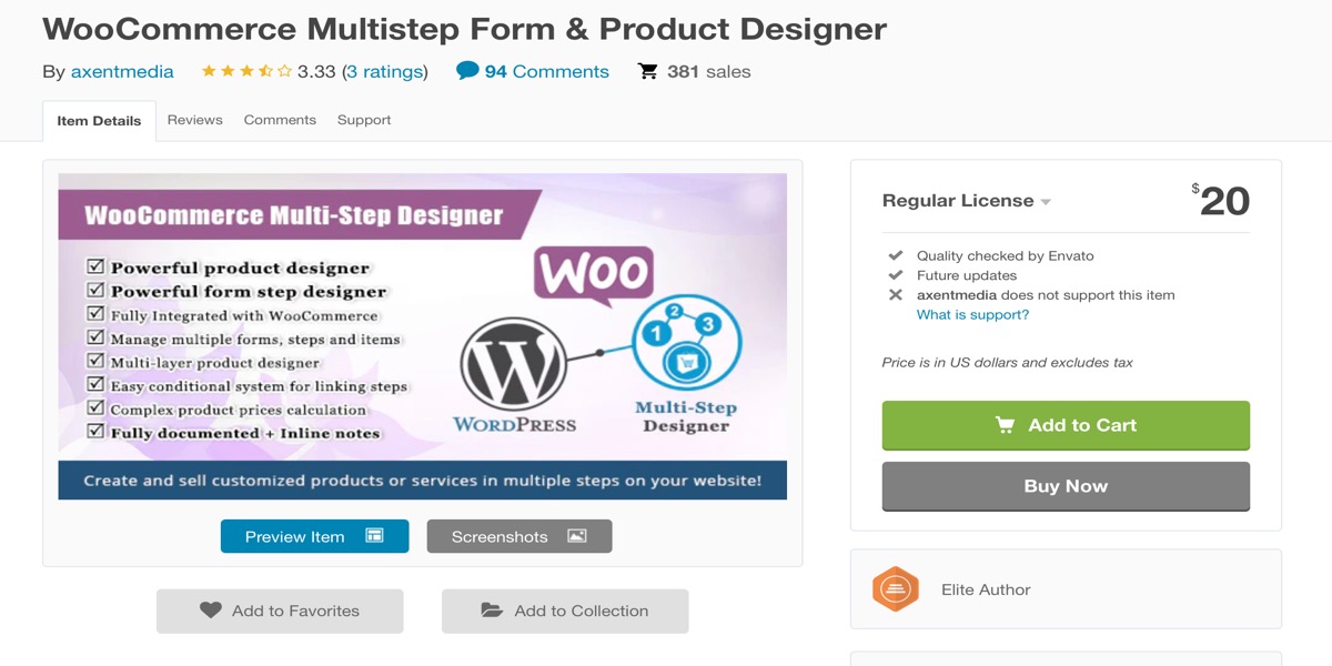 WooCommerce Multi-Step Product Designer
