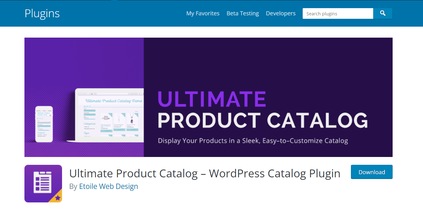 Ultimate Product Catalog