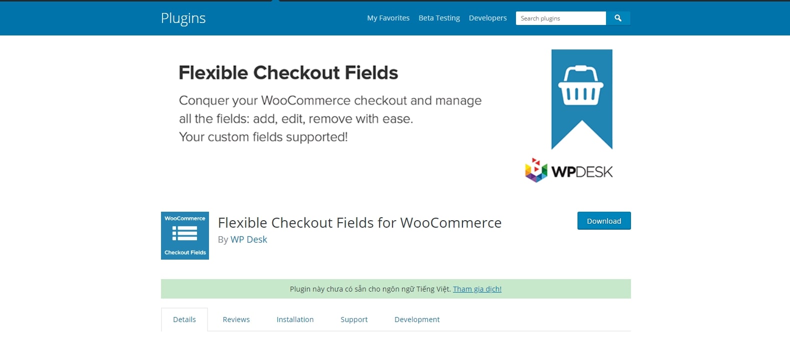 Flexible Checkout Fields WooCommerce