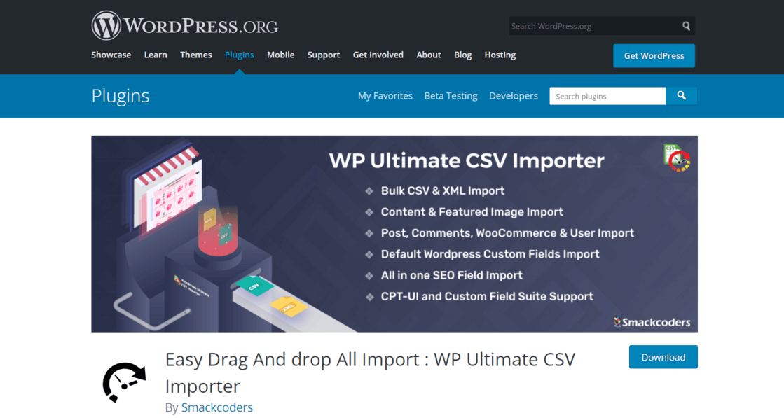 WP Ultimate CSV Importer plugin