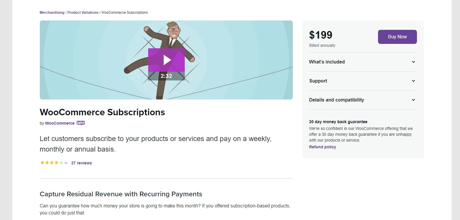 WooCommerce Subscriptions by WooCommerce