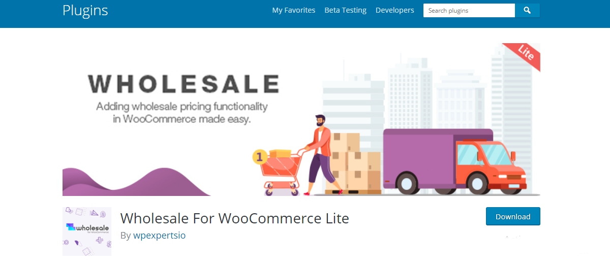 Wholesale for WooCommerce Lite screenshot