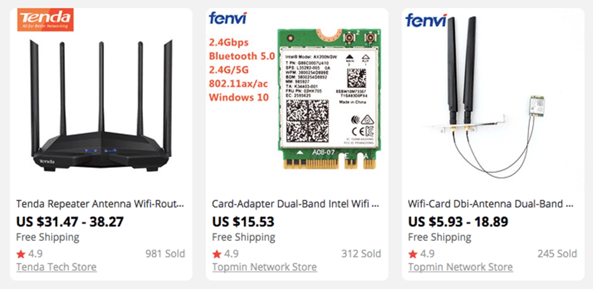 Best Niches for dropshipping: Wifi-6 router