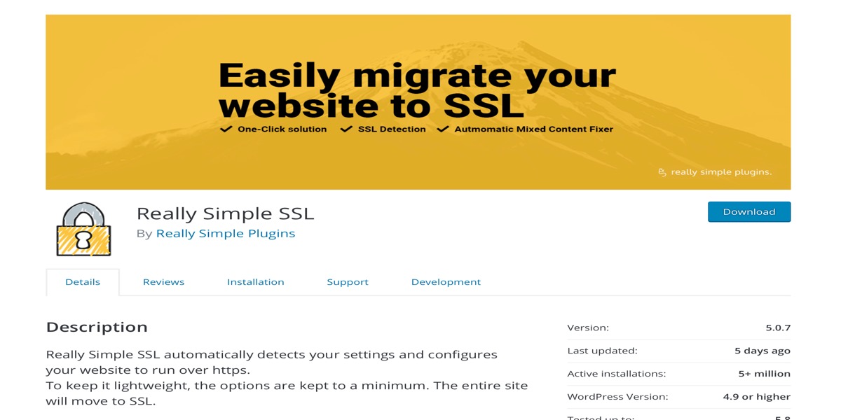 Really simple SSL