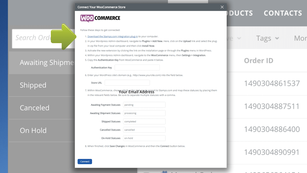 Connect Your WooCommerce Store
