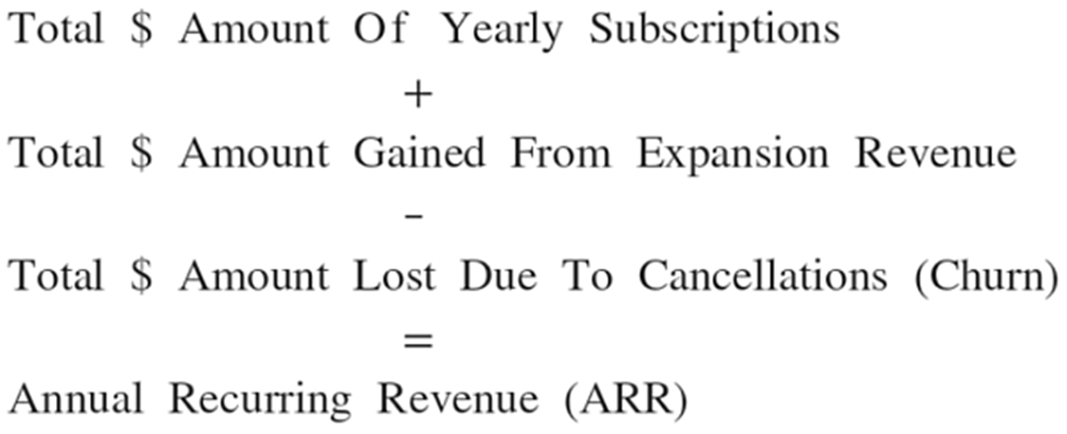 ARR Formula