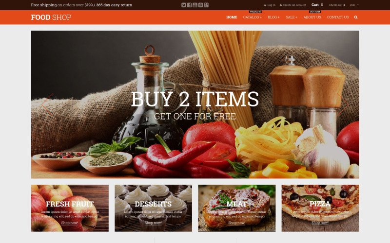 Shopify has certain tools for the F&B industry that may fit your needs