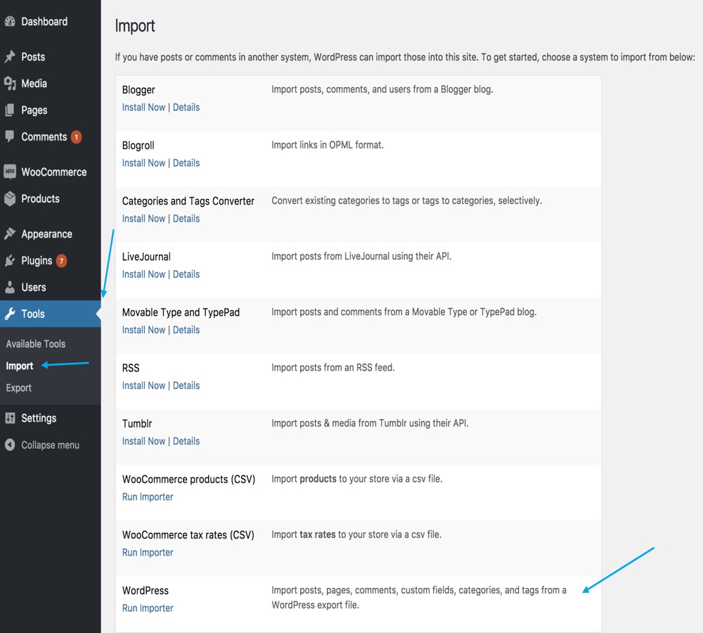 Adding Sample Product Data