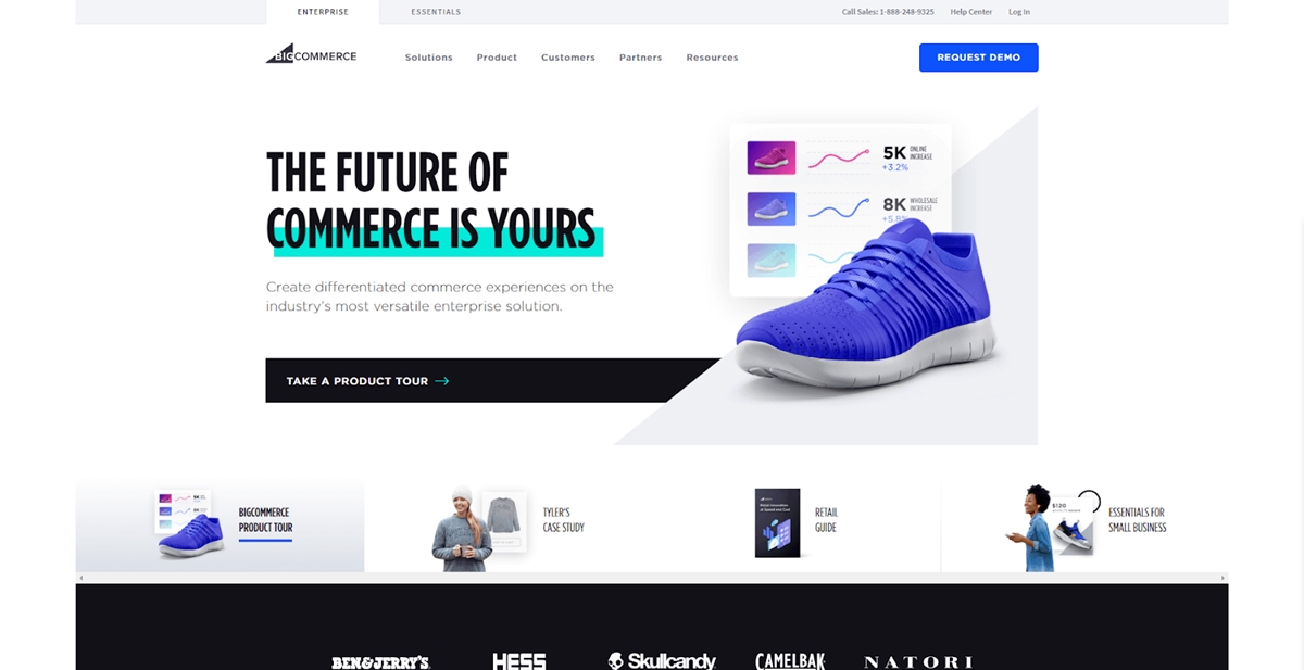 best online store builders: BigCommerce