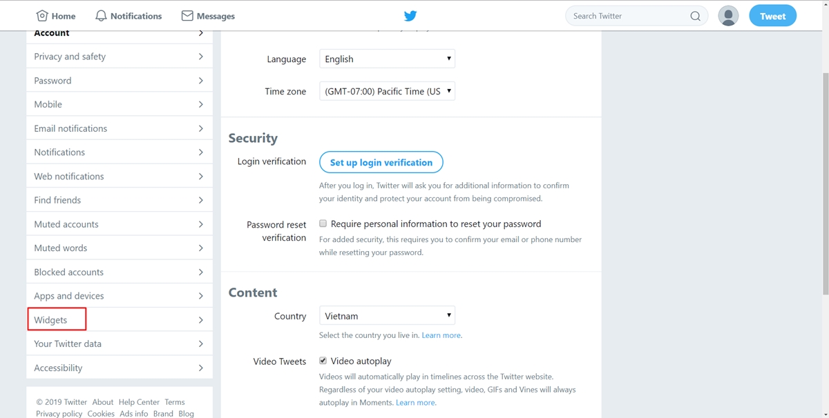 Embed a Twitter feed in your online store