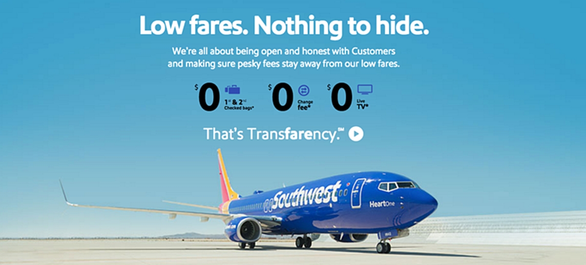 Southwest Airlines Transparency with Successful Integrated Marketing Communication