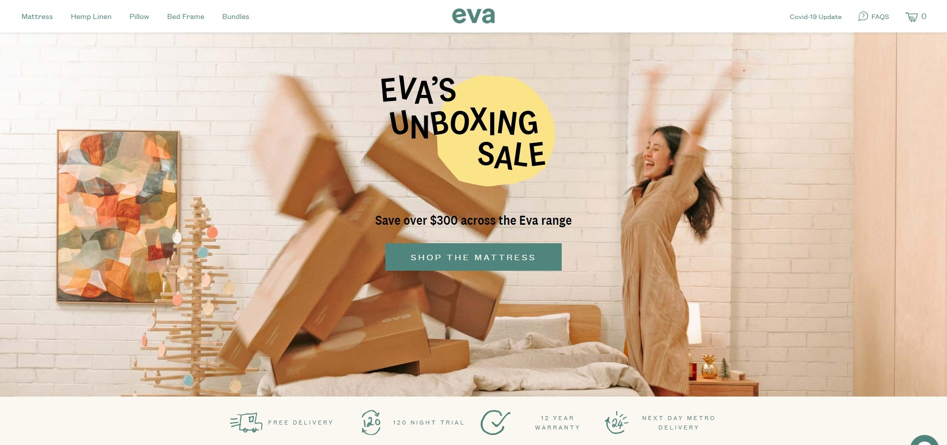 Eva bed store