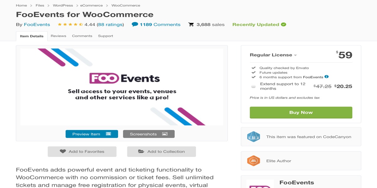 FooEvents for WooCommerce