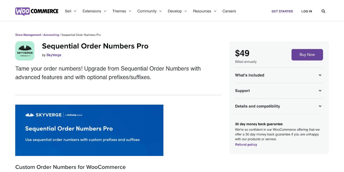 WooCommerce Sequential Order Numbers Pro