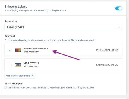 Step 4: Set up Shipping Labels