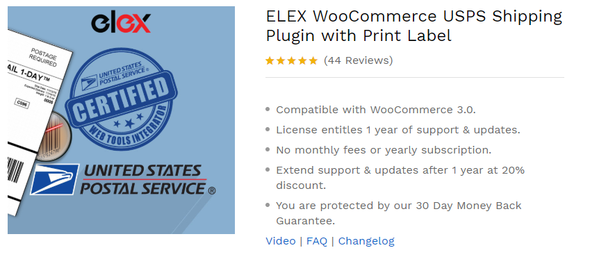 elex woocommerce usps shipping plugin
