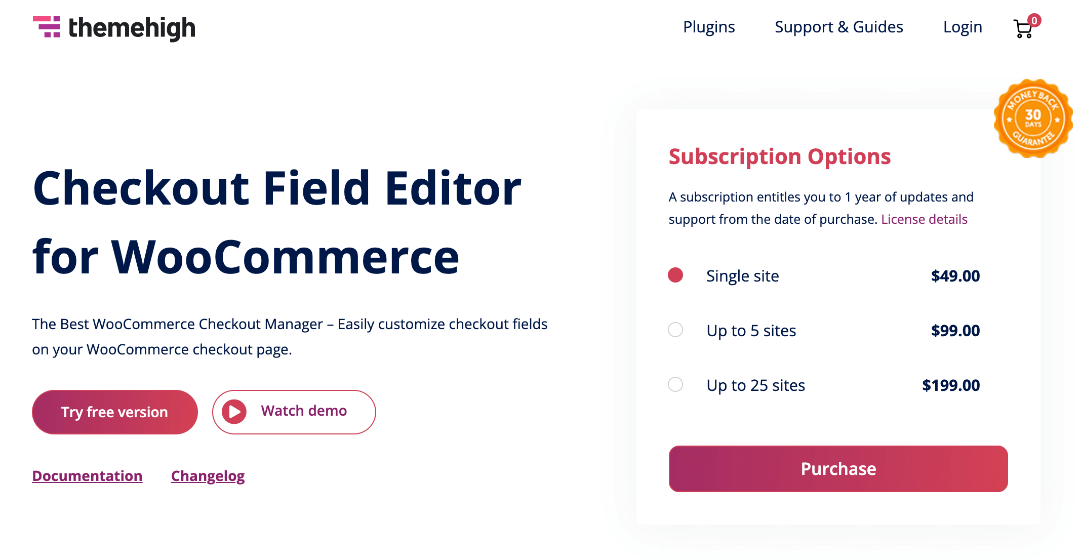 Checkout Field Editor (Checkout Manager) for WooCommerce