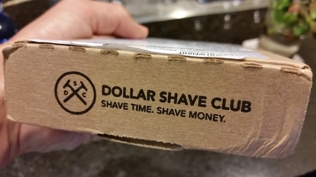 Dollar Shave Club’s “Shave Time. Shave Money.”