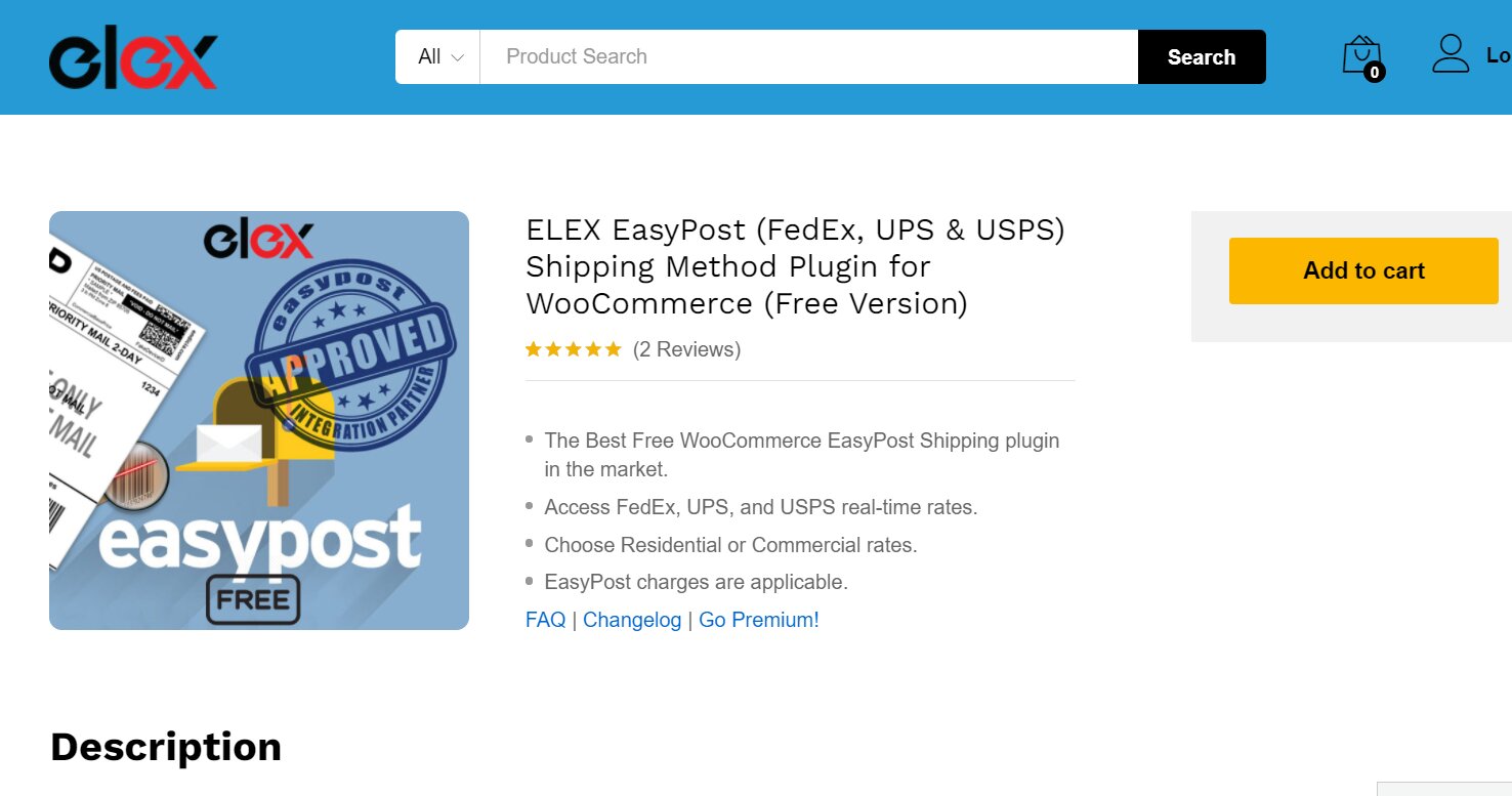 ELEX EasyPost Shipping Plugin