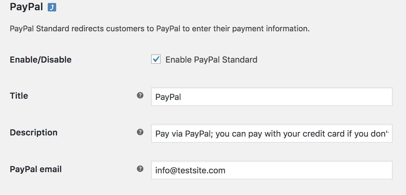Enabling PayPal IPN