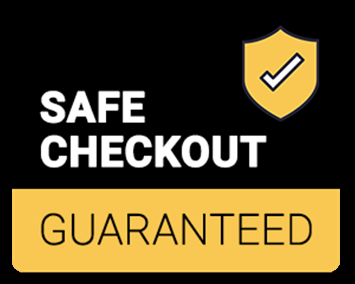 Safe checkout guaranteed badge