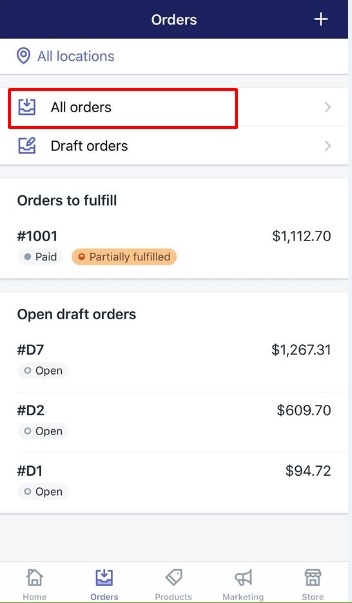 how to refund an order