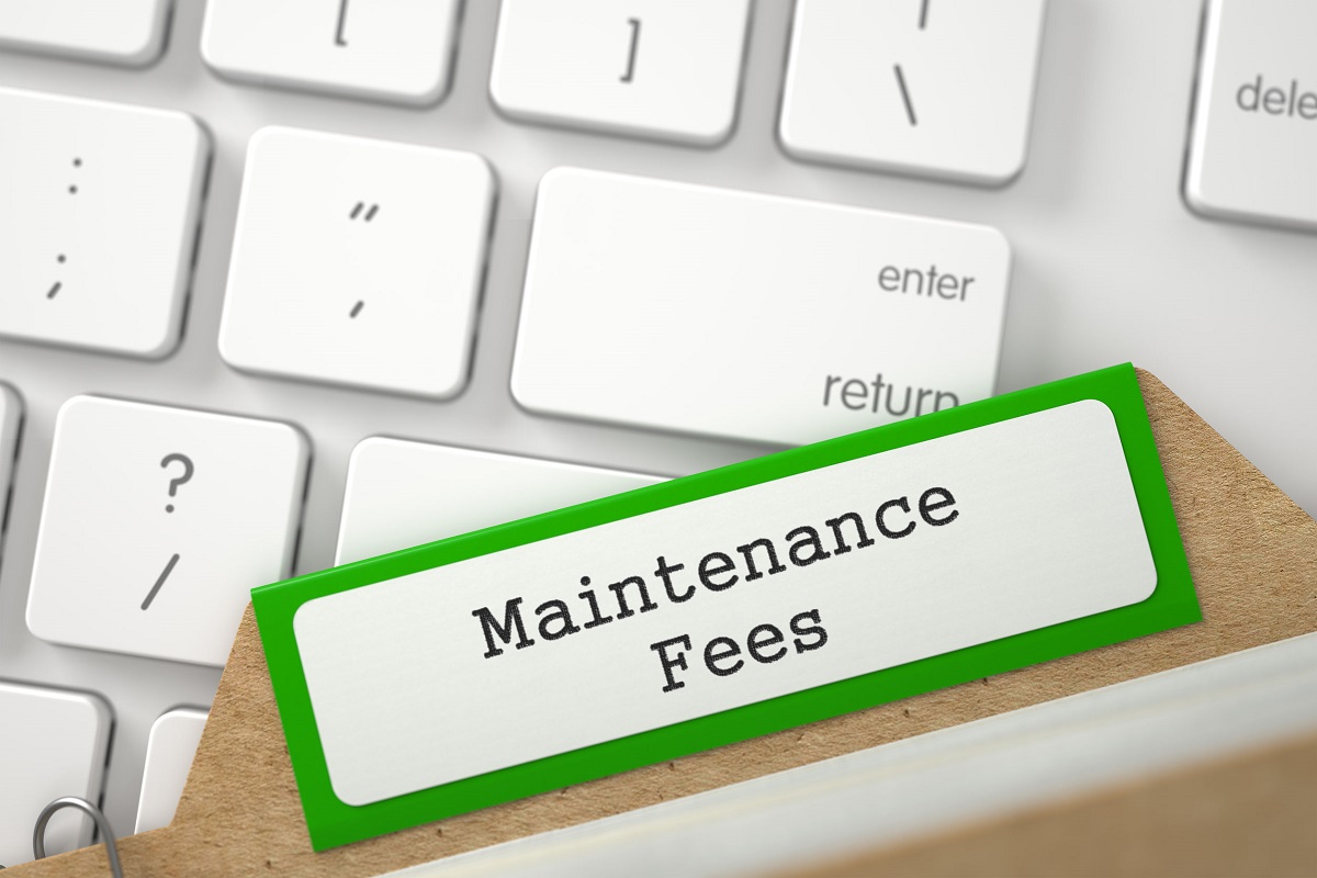 Maintenance fees