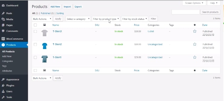 Display product category (using Slug)