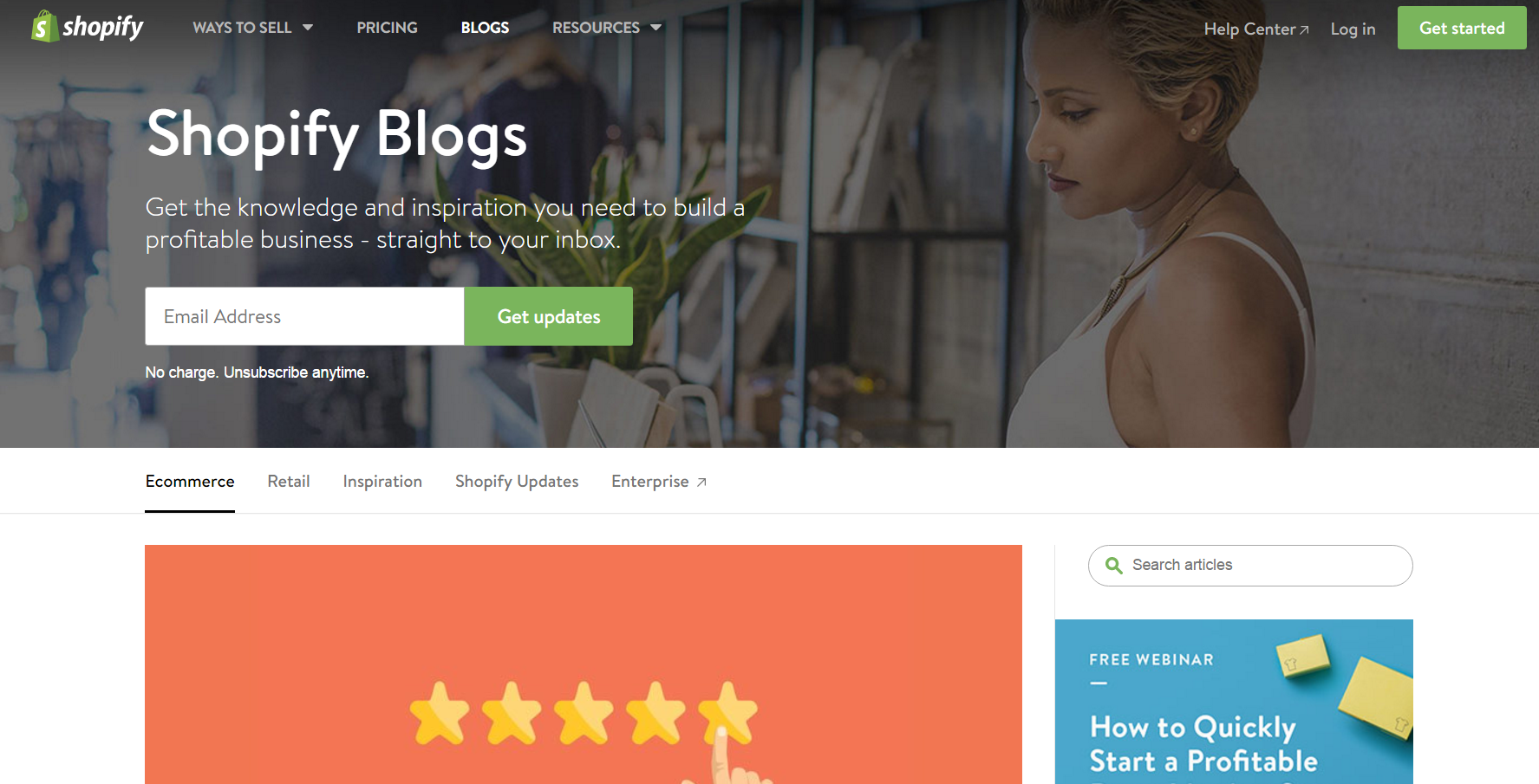 11 shopify blog template and example