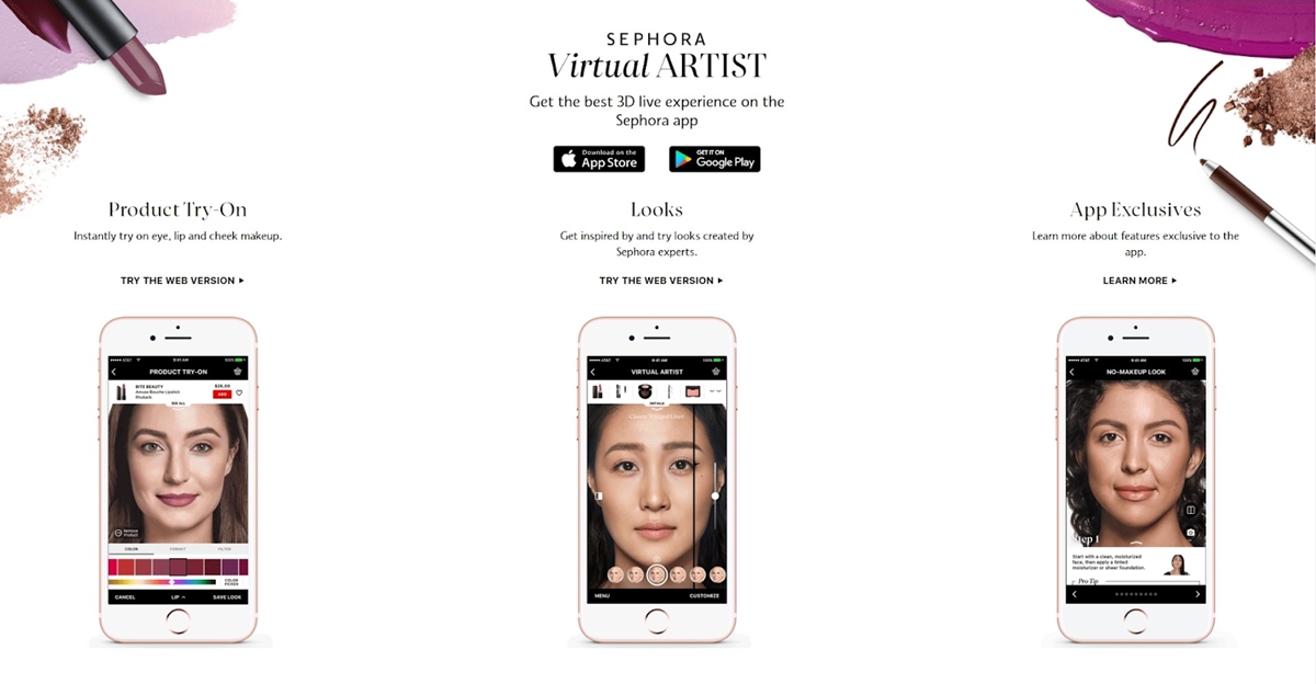 Sephora, use content interactive to promote content
