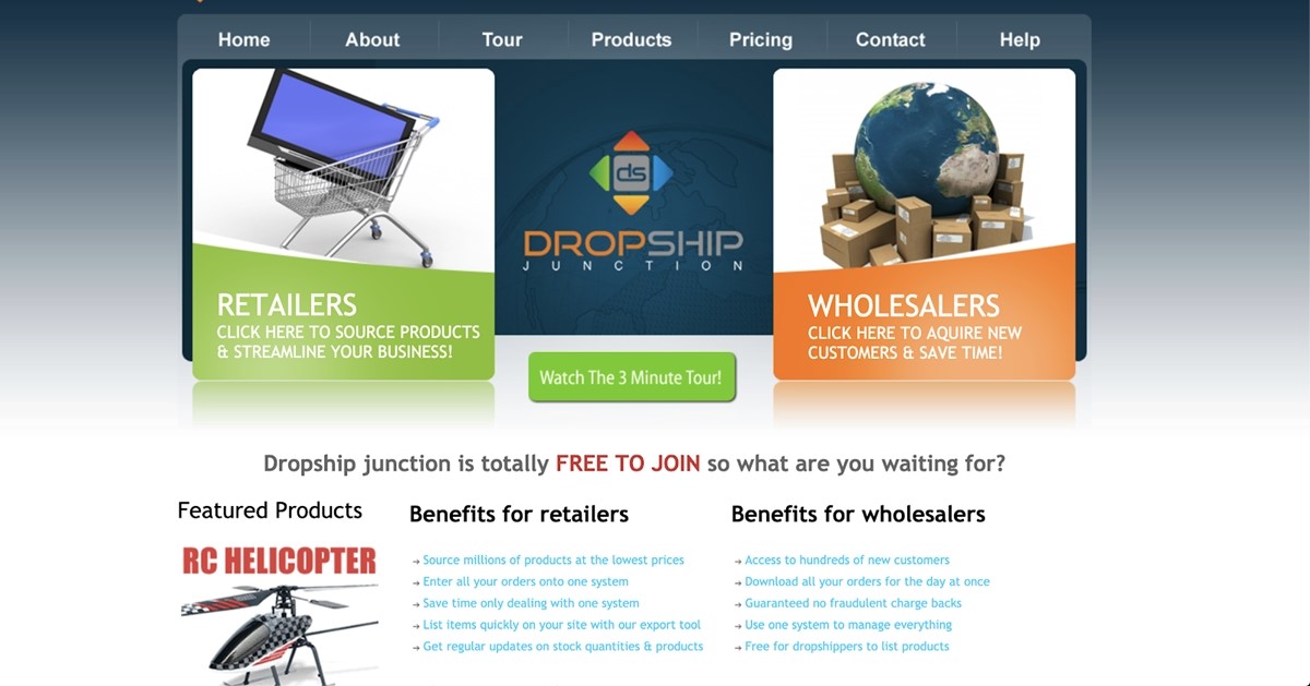 Best free Dropship companies: Dropship Junction